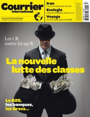 Cover of Courrier International 