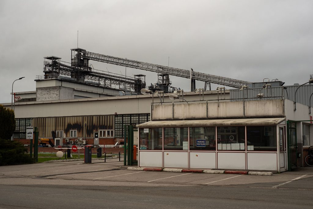 usine Bridgestone, aujourd'hui fermee