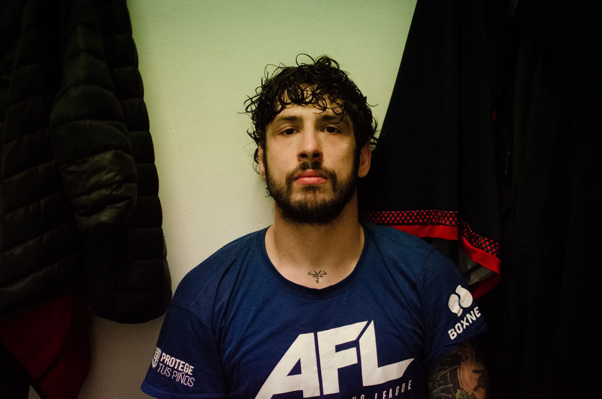 Portrait de Yohan Salvador, qui combat en MMA à Toulouse.