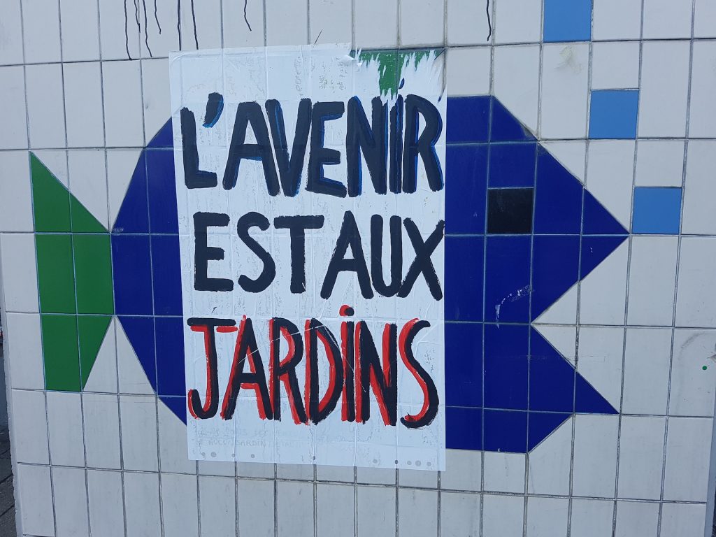 Affiche à Aubervilliers