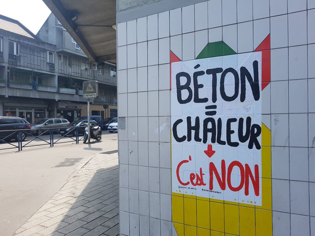 Affiche à Aubervilliers